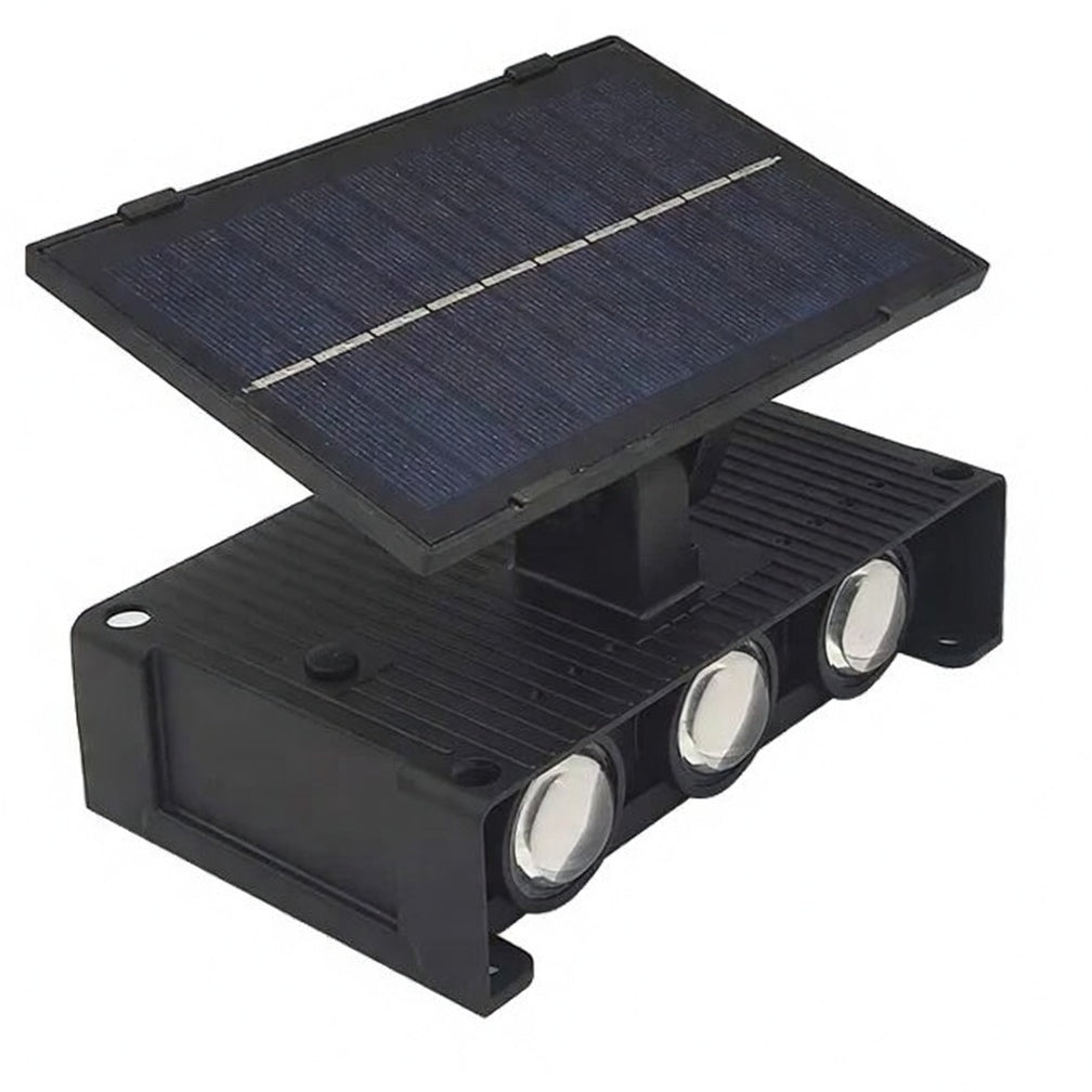 Lámpara solar exterior con 6 LED